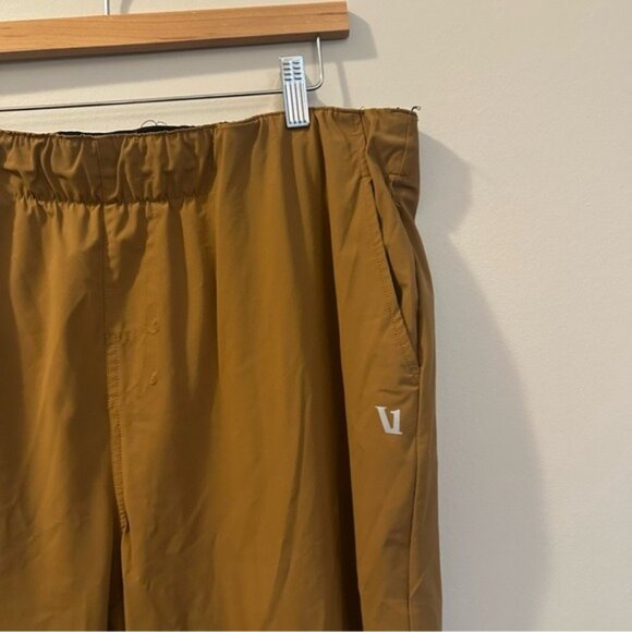 Vuori Men's Fleet Pant (V429) Tabacco Brown Zip Pocket Size XXL - Picture 4 of 11